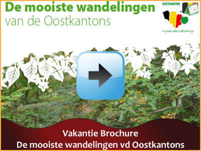 Vakantie brochure - De mooiste wandelingen van de Oostkantons (19 pagina’s) via www.feestdagen-belgie.be