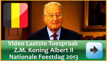 Video Laatste Toespraak Koning Albert II Nationale Feestdag 2013. via www.feestdagen-belgie.be