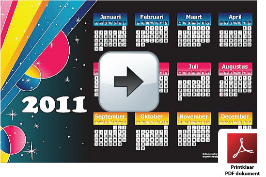jaar-kalender-2011-belgie-feestdagen-schoolvakanties-fullcolor-modern-intense-kleuren.pdf via www.feestdagen-belgie.be