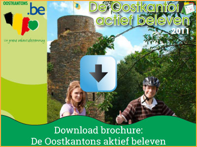 Vakantie brochure - De Oostkantons aktief beleven (104 pagina’s) via www.feestdagen-belgie.be