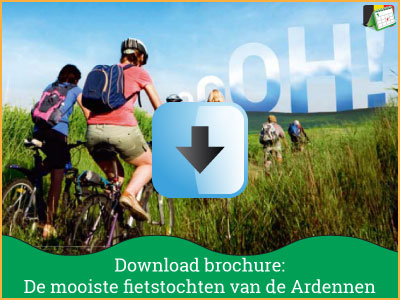 Vakantie brochure - De mooiste fietstochten van de Ardennen (15 pagina’s) via www.feestdagen-belgie.be