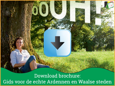 Vakantie brochure - Gids voor de echte Ardennen en Waalse steden (134 pagina’s) via www.feestdagen-belgie.be