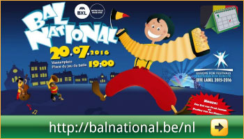 Programma van het Bal National op het Vossenplein, Brussel via www.feestdagen-belgie.be