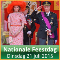 Evenementen op Nationale Feestdag 21 Juli 2015 Militair Defile Brussel via www.feestdagen-belgie.be