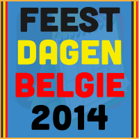 De datums van de Belgische feestdagen voor het kalender jaar 2014 via www.feestdagen-belgie.be