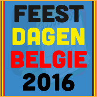 De datums van de Belgische feestdagen voor het kalender jaar 2016 via www.feestdagen-belgie.be