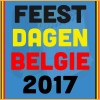 De datums van de Belgische feestdagen voor het kalender jaar 2017 via www.feestdagen-belgie.be
