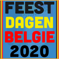 De datums van de Belgische feestdagen voor het kalender jaar 2020 via www.feestdagen-belgie.be