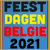 De datums van de Belgische feestdagen voor het kalender jaar 2021 via www.feestdagen-belgie.be