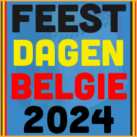 Datums van de Belgische feestdagen voor kalenderjaar 2024 via www.feestdagen-belgie.be