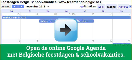 Schoolvakanties 2016 Belgie datums voor dit kalender jaar. | Feestdagen Belgie 2023 2024