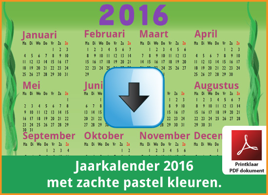 instant breedte Nadenkend Kalenders 2016 Gratis Downloaden en Printen ? | Feestdagen Belgie 2023 2024  Schoolvakanties