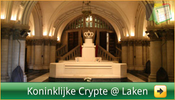 Koninklijke Crypte en openingsuren via www.feestdagen-belgie.be