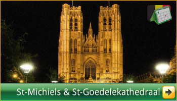 De Sint-Michiels-en-Sint-Goedelekathedraal te Brussel. via www.feestdagen-belgie.be