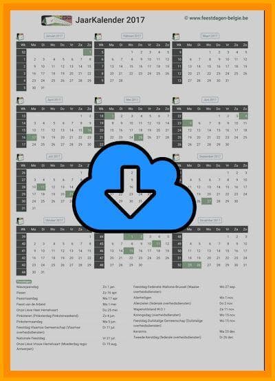 binnen Geavanceerd Droogte Kalenders 2017 Gratis Downloaden en Printen ? | Feestdagen Belgie 2023 2024  Schoolvakanties