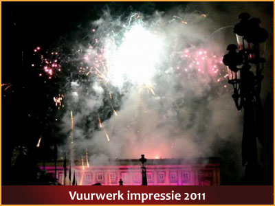 Vuurwerk 21 juli 2012 23:00h Paleizenplein, Brussel via www.feestdagen-belgie.be