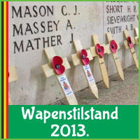 6 Top Evenementen en Achtergronden van Wapenstilstand 2013 in Belgie. via www.feestdagen-belgie.be